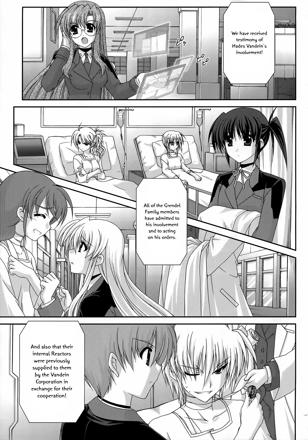 Mahou Senki Lyrical Nanoha Force Chapter 26 page 1 - Chapter 26: Record 26 - 「The Power (II)」