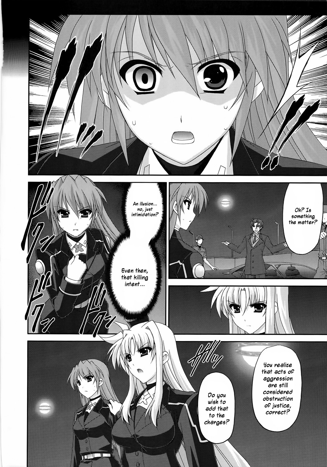 Mahou Senki Lyrical Nanoha Force Chapter 26 page 12 - Chapter 26: Record 26 - 「The Power (II)」