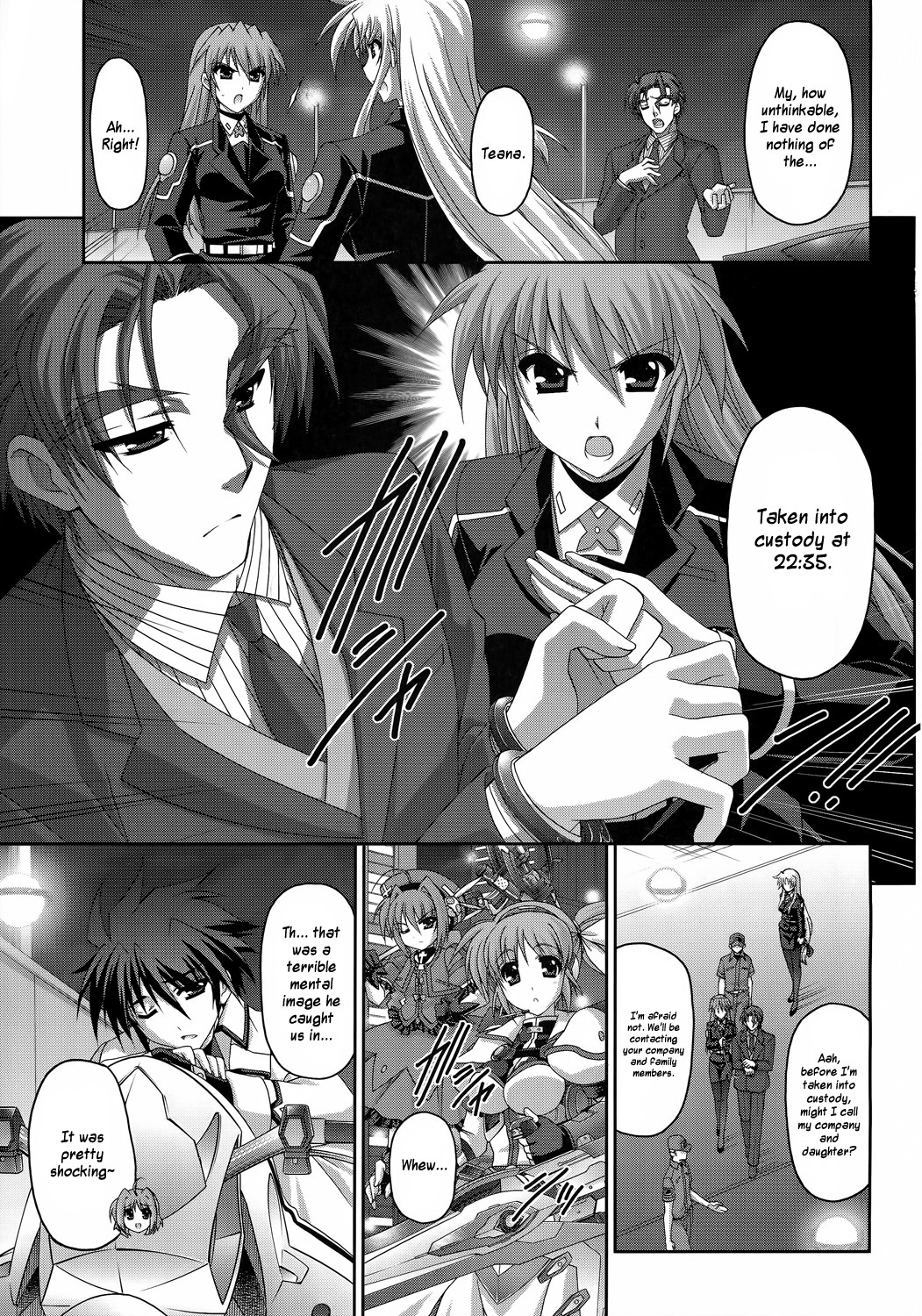 Mahou Senki Lyrical Nanoha Force Chapter 26 page 13 - Chapter 26: Record 26 - 「The Power (II)」