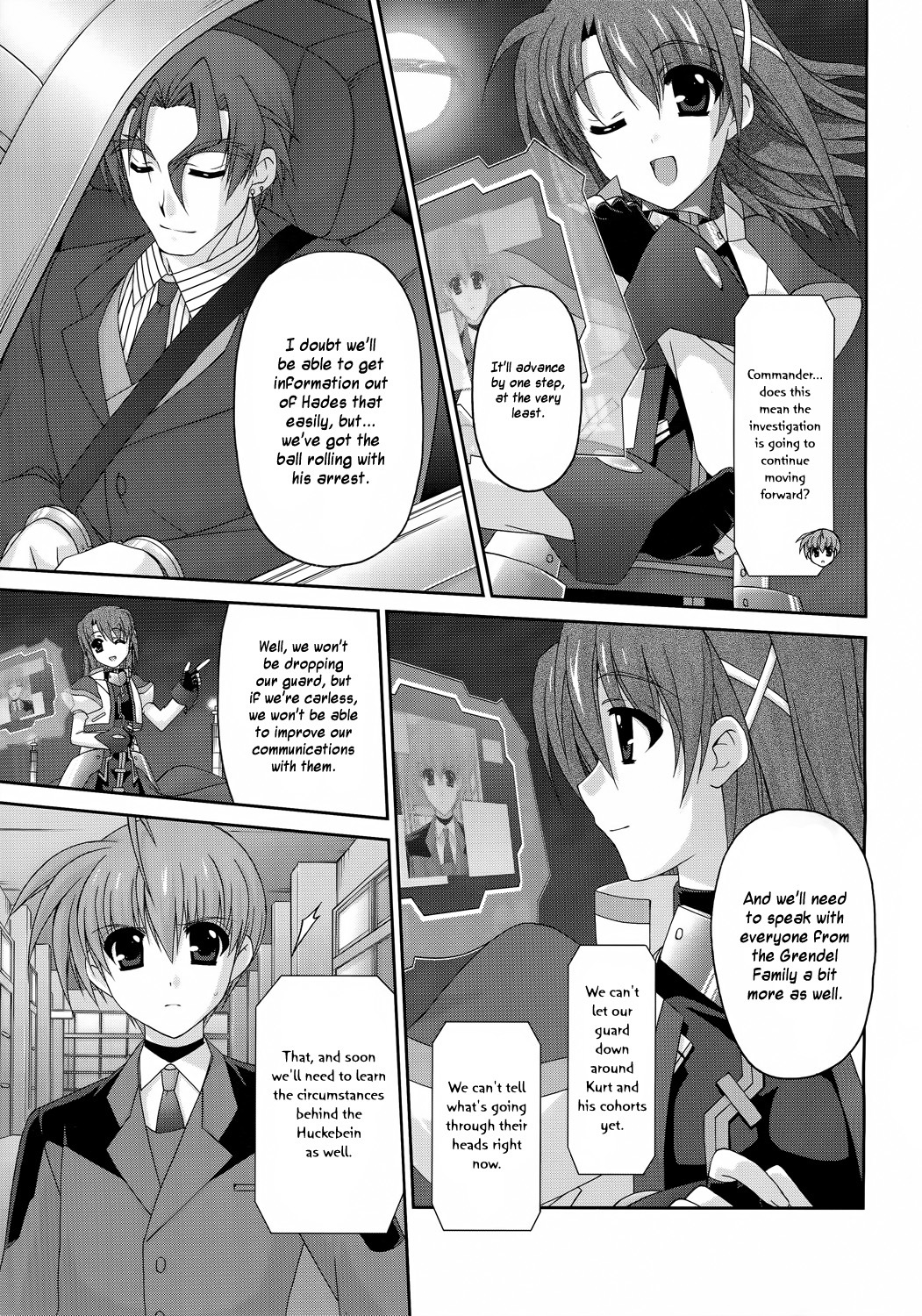 Mahou Senki Lyrical Nanoha Force Chapter 26 page 15 - Chapter 26: Record 26 - 「The Power (II)」