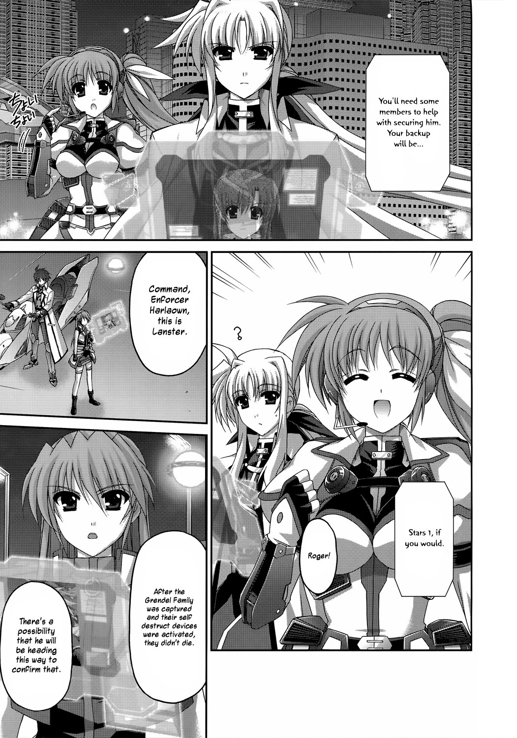 Mahou Senki Lyrical Nanoha Force Chapter 26 page 3 - Chapter 26: Record 26 - 「The Power (II)」