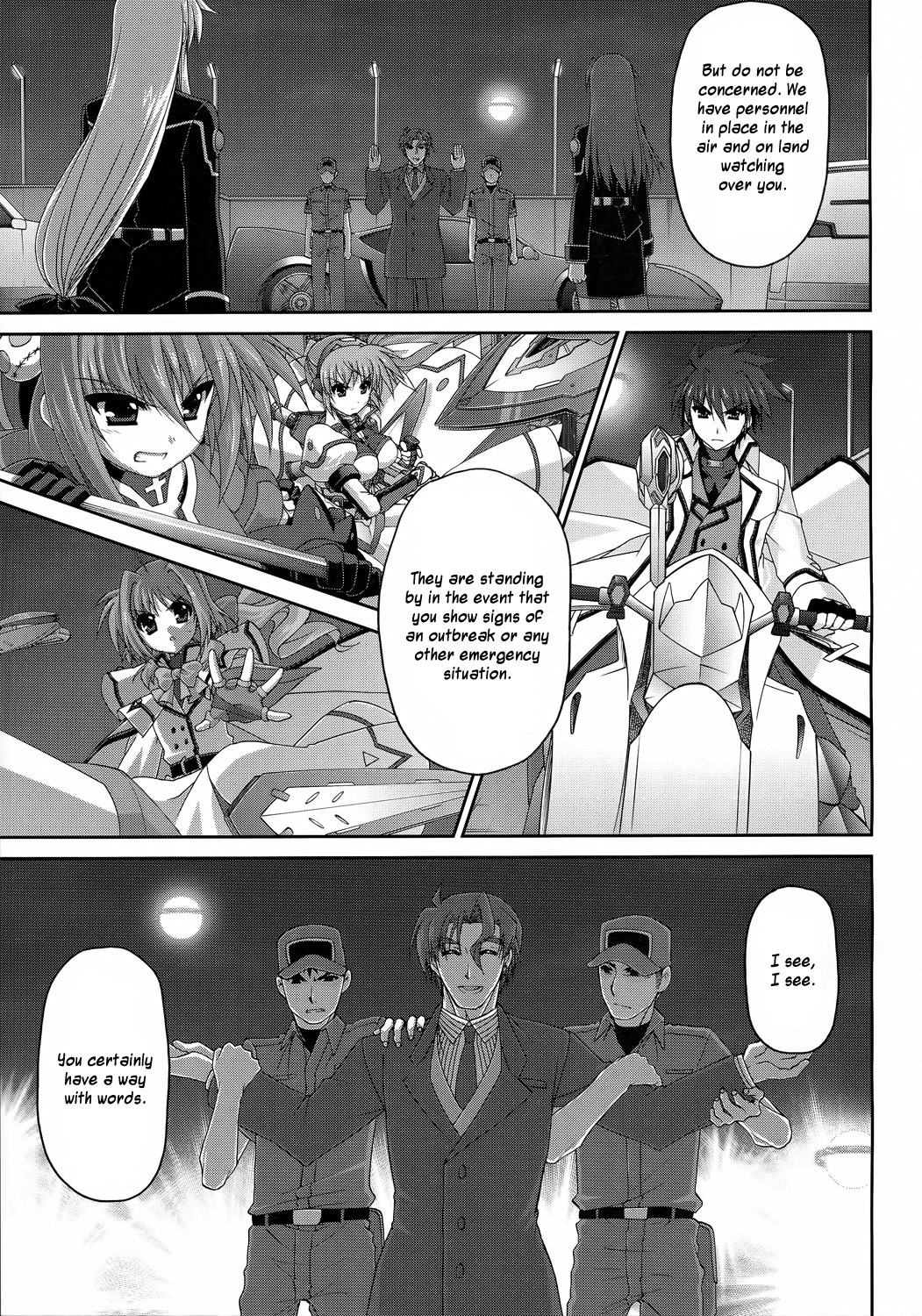 Mahou Senki Lyrical Nanoha Force Chapter 26 page 9 - Chapter 26: Record 26 - 「The Power (II)」