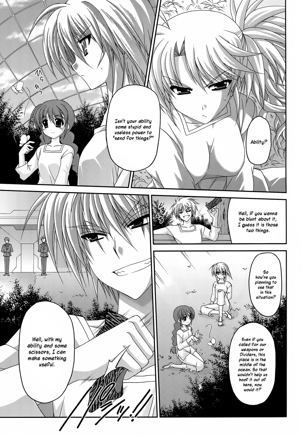 Mahou Senki Lyrical Nanoha Force Chapter 27 page 1 - Chapter 27: Record 27 - 「Get Away (I)」
