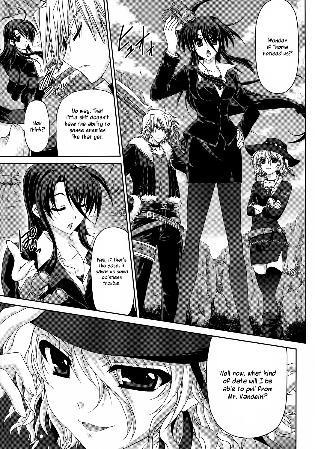 Mahou Senki Lyrical Nanoha Force Chapter 27 page 11 - Chapter 27: Record 27 - 「Get Away (I)」
