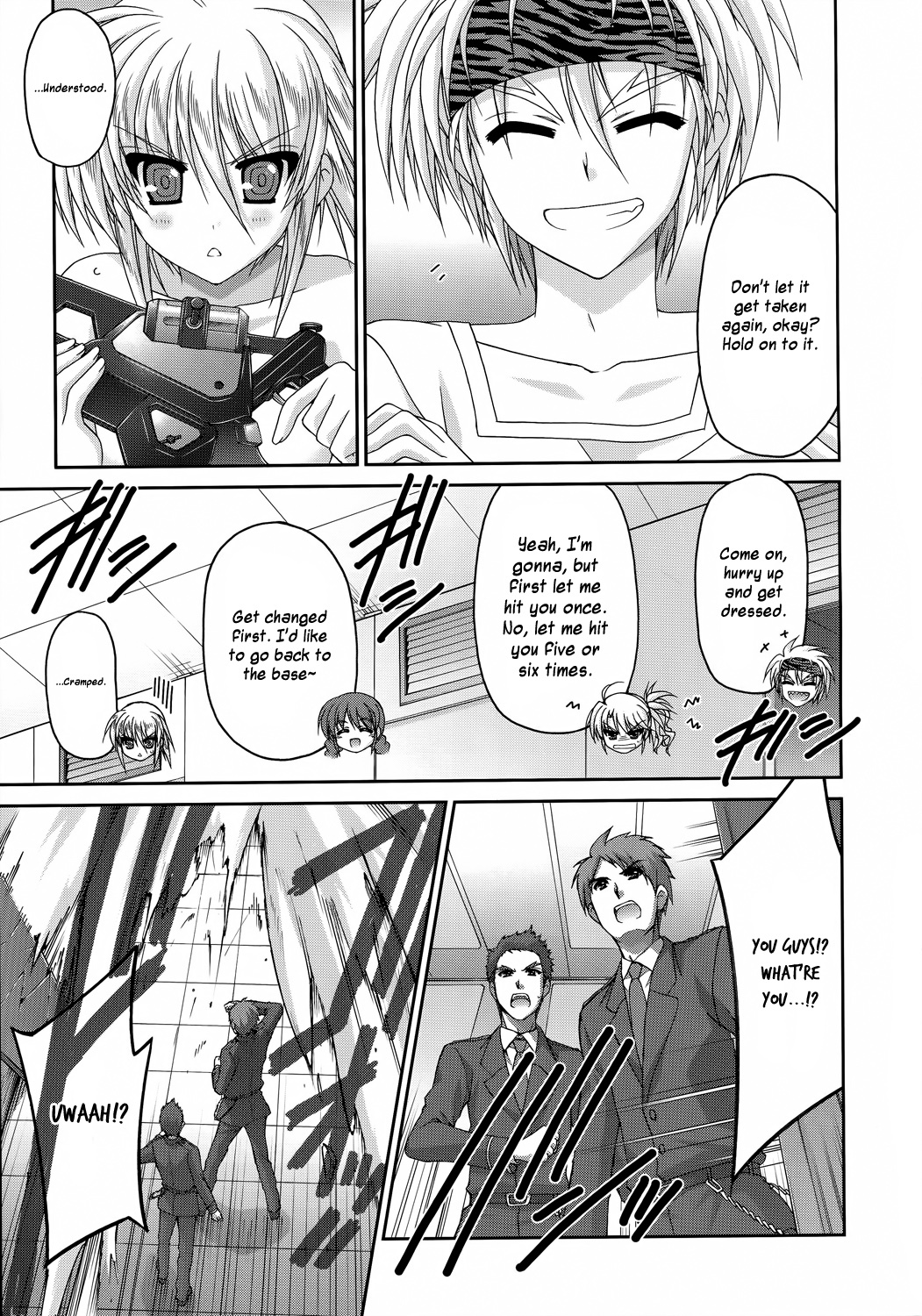 Mahou Senki Lyrical Nanoha Force Chapter 27 page 18 - Chapter 27: Record 27 - 「Get Away (I)」