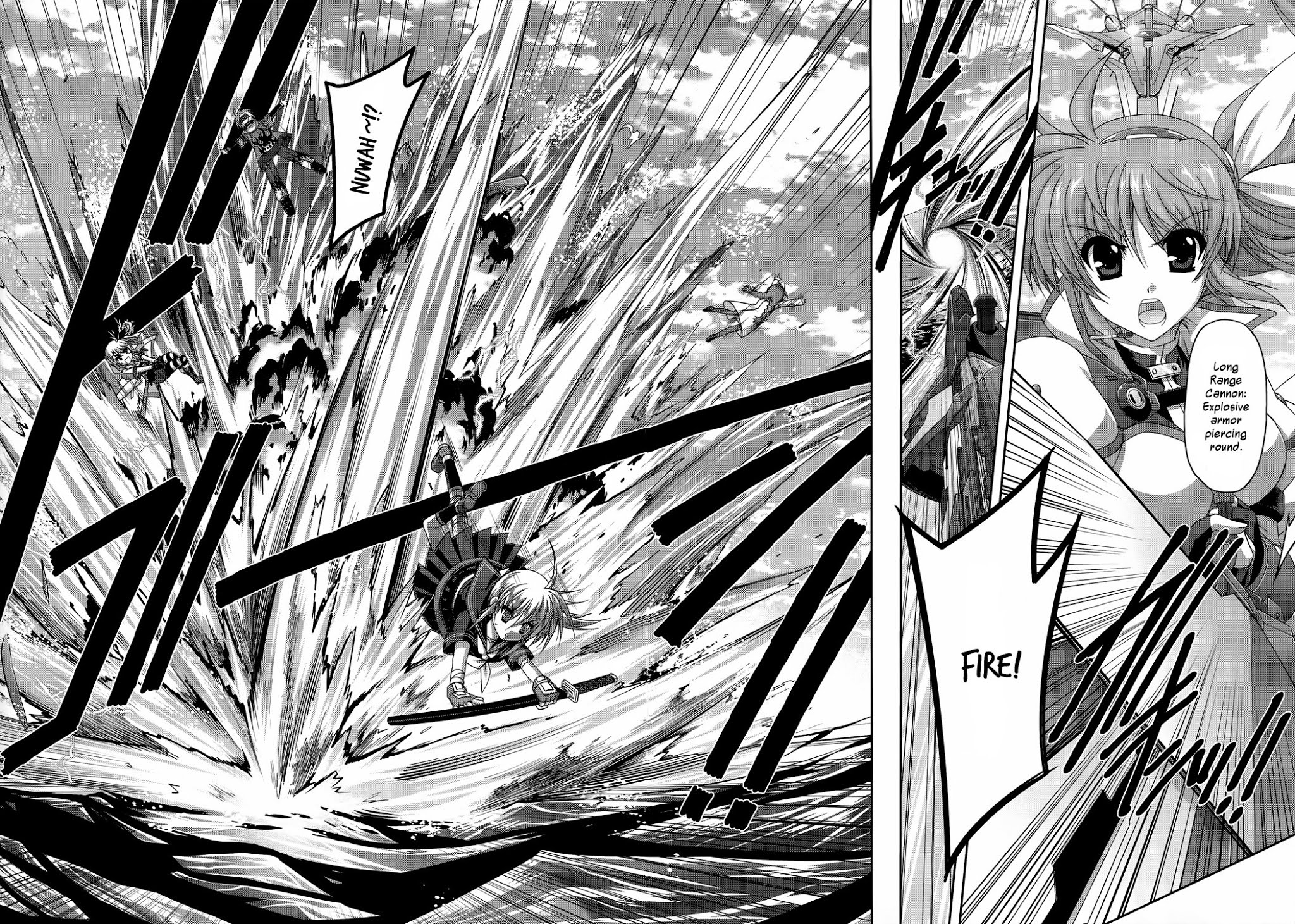 Mahou Senki Lyrical Nanoha Force Chapter 27 page 23 - Chapter 27: Record 27 - 「Get Away (I)」