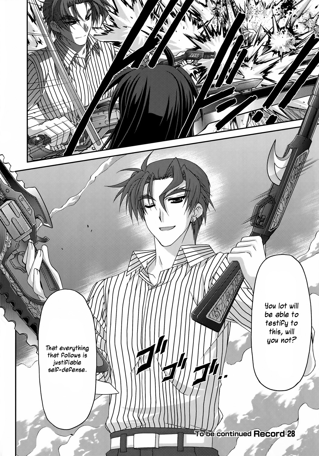 Mahou Senki Lyrical Nanoha Force Chapter 27 page 29 - Chapter 27: Record 27 - 「Get Away (I)」