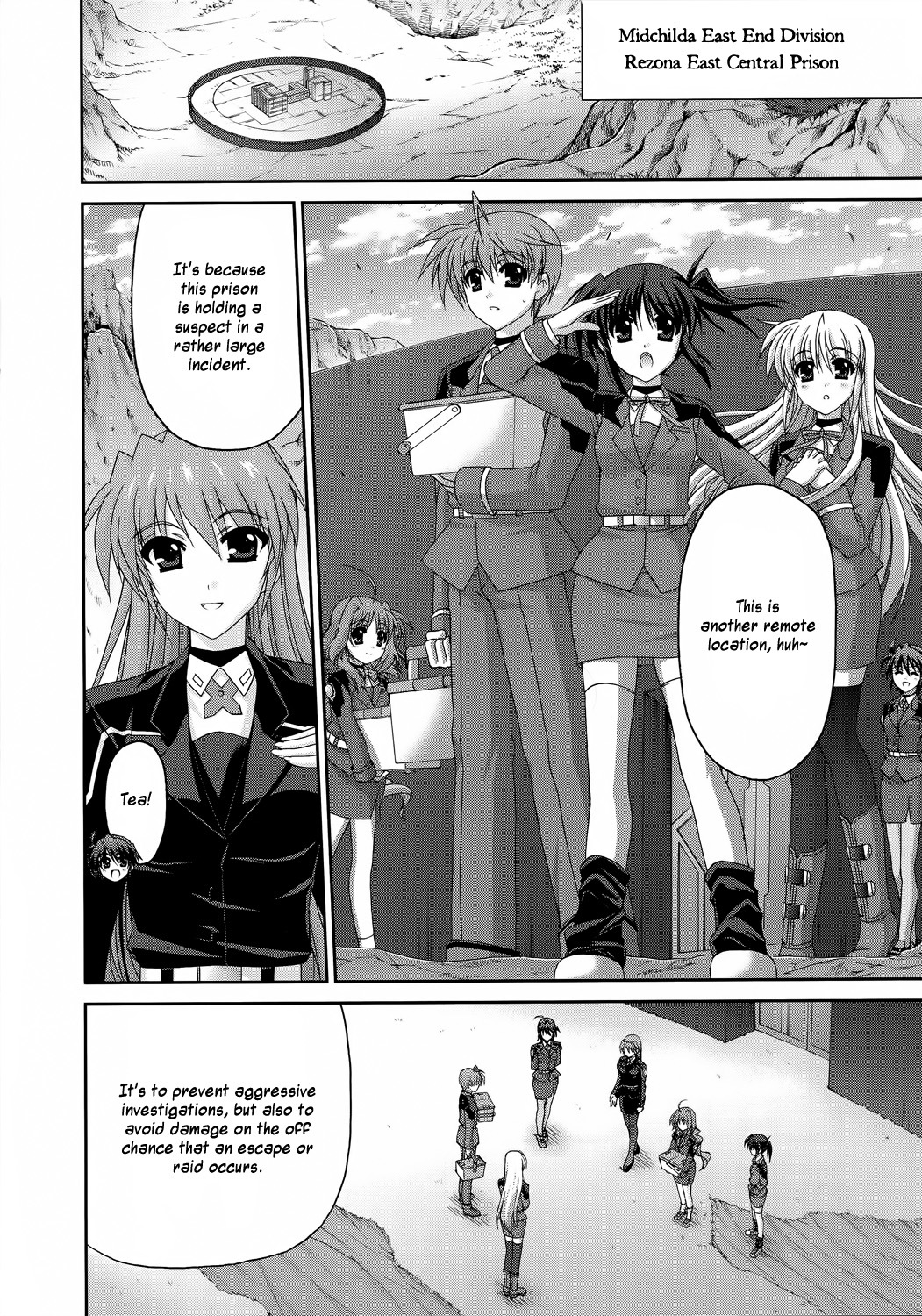 Mahou Senki Lyrical Nanoha Force Chapter 27 page 4 - Chapter 27: Record 27 - 「Get Away (I)」
