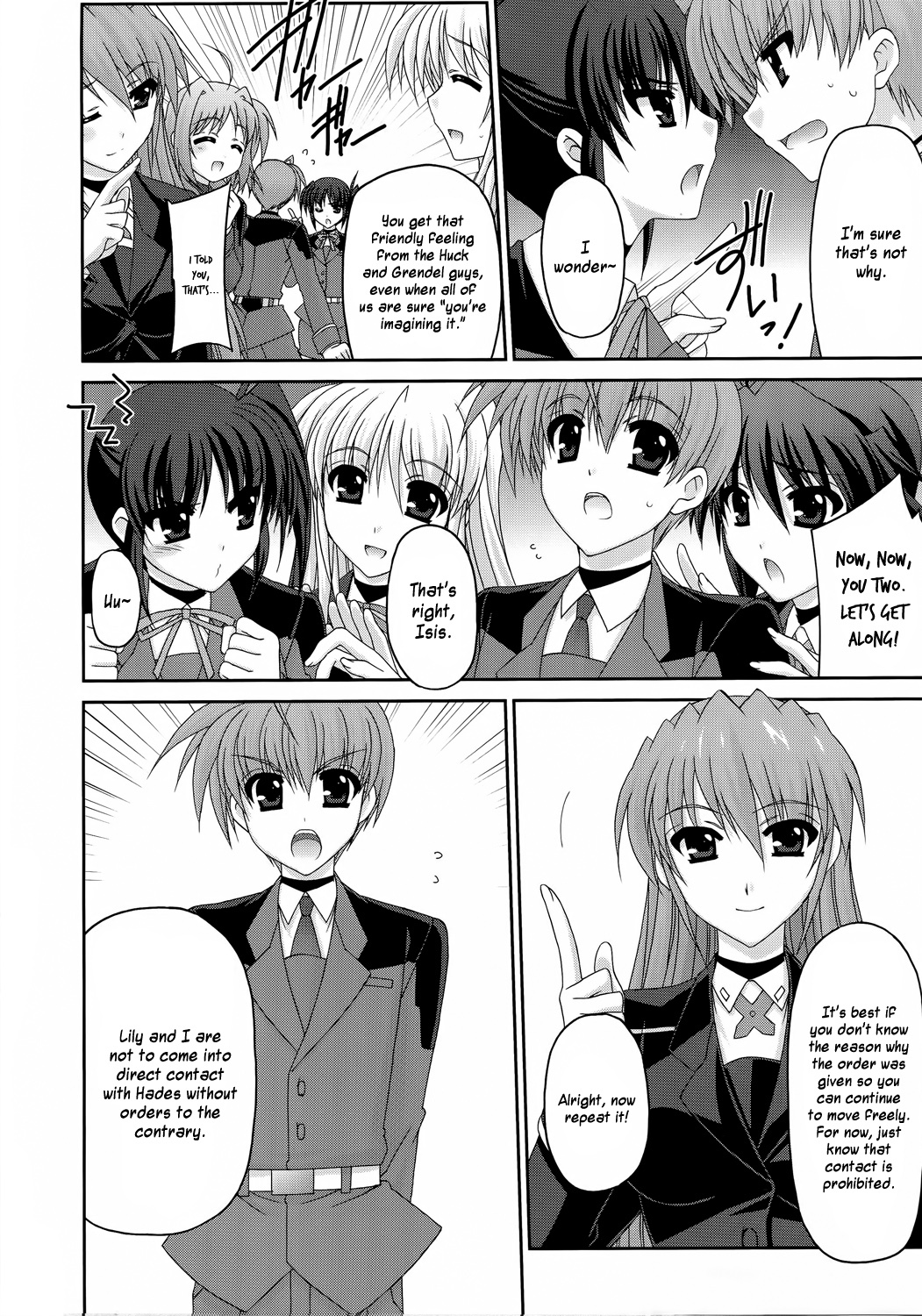 Mahou Senki Lyrical Nanoha Force Chapter 27 page 6 - Chapter 27: Record 27 - 「Get Away (I)」