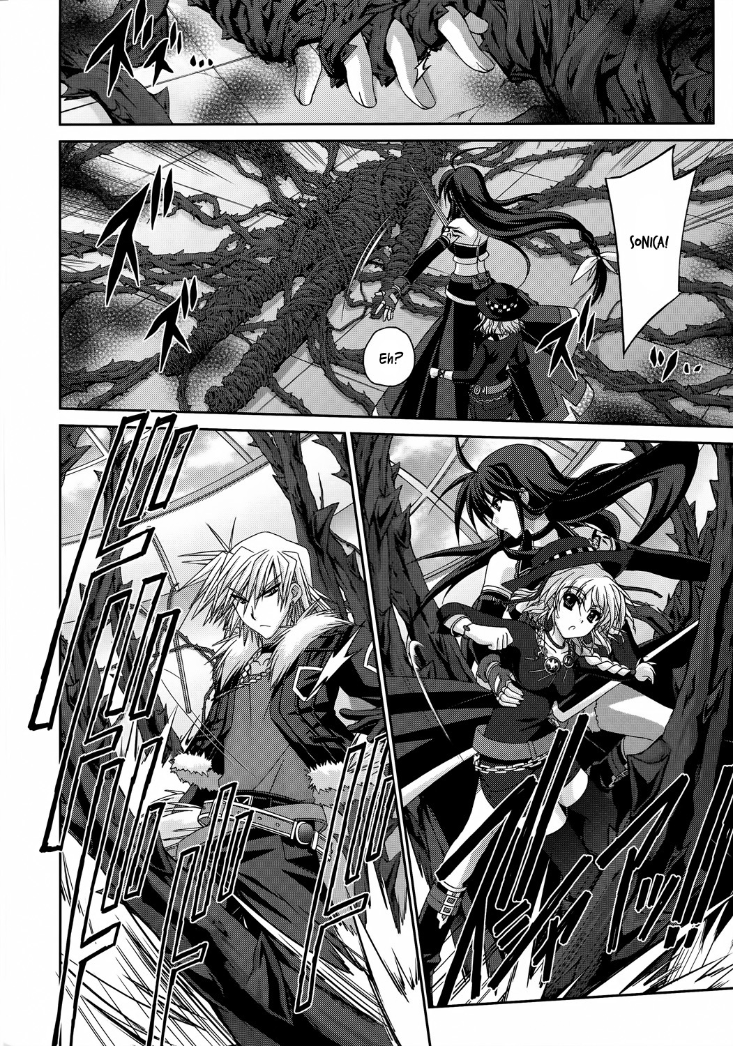 Mahou Senki Lyrical Nanoha Force Chapter 28 page 16 - Chapter 28: Record 28 - 「Get Away (II)」