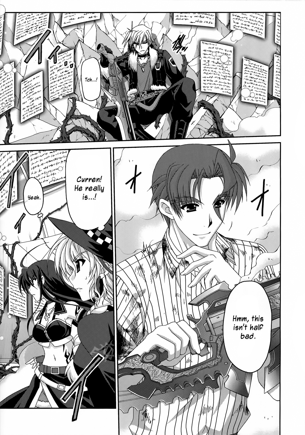 Mahou Senki Lyrical Nanoha Force Chapter 28 page 21 - Chapter 28: Record 28 - 「Get Away (II)」