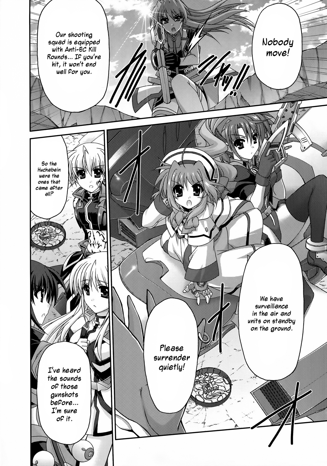 Mahou Senki Lyrical Nanoha Force Chapter 28 page 27 - Chapter 28: Record 28 - 「Get Away (II)」