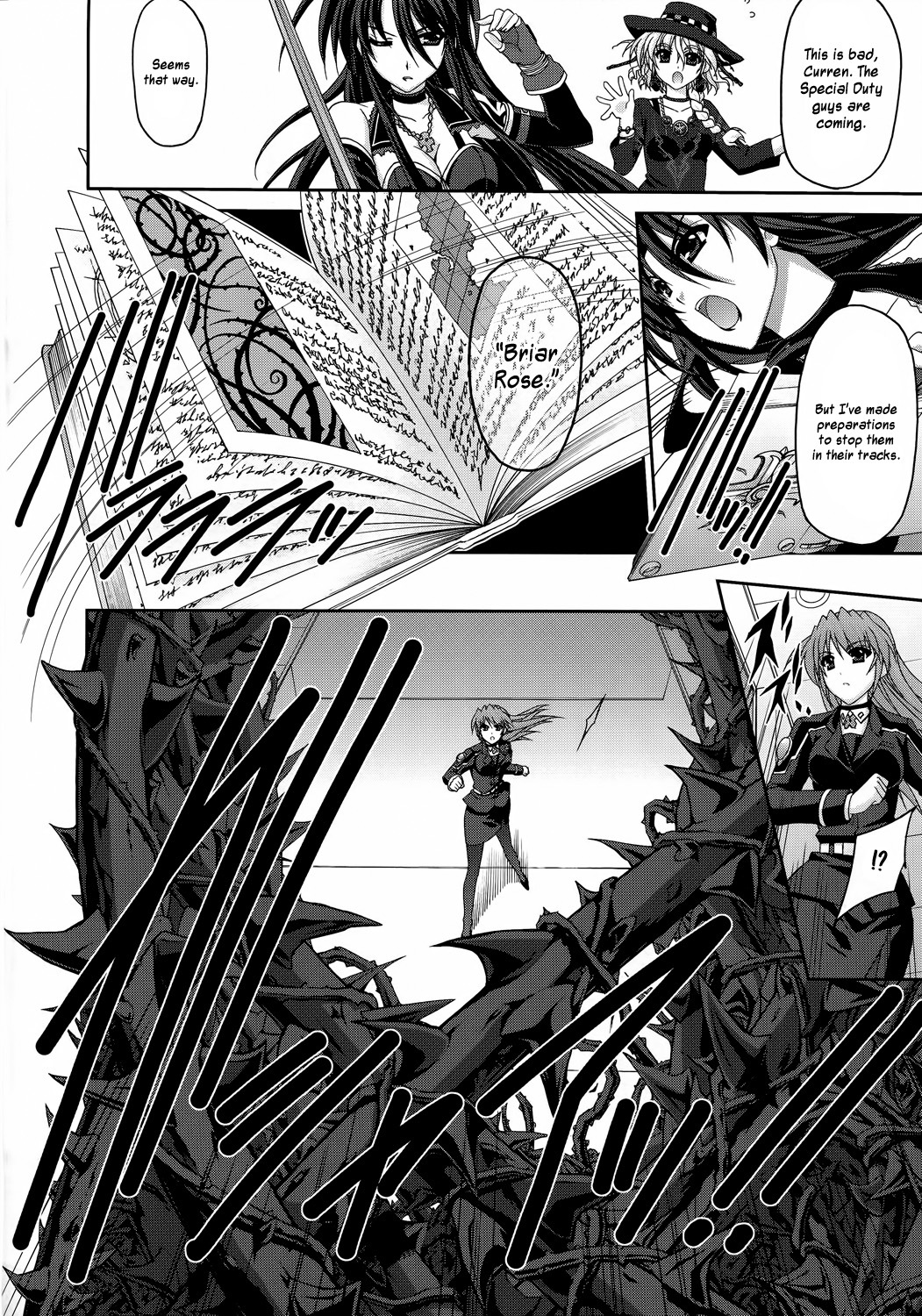 Mahou Senki Lyrical Nanoha Force Chapter 28 page 5 - Chapter 28: Record 28 - 「Get Away (II)」