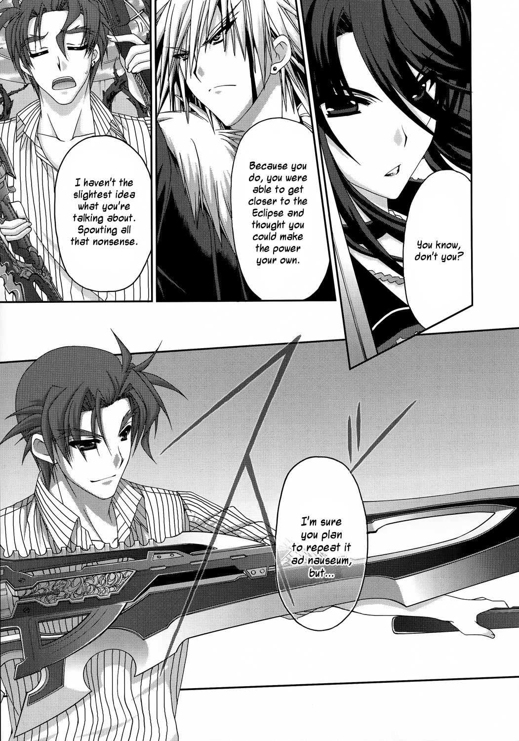 Mahou Senki Lyrical Nanoha Force Chapter 28 page 8 - Chapter 28: Record 28 - 「Get Away (II)」