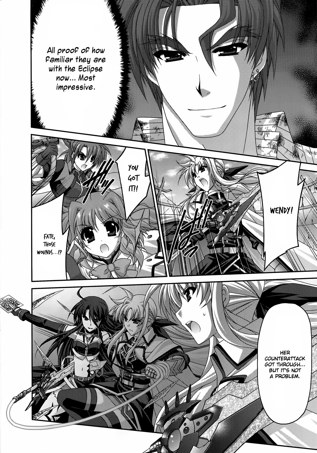 Mahou Senki Lyrical Nanoha Force Chapter 29 page 13 - Chapter 29: Record 29 - 「Get Away (III)」