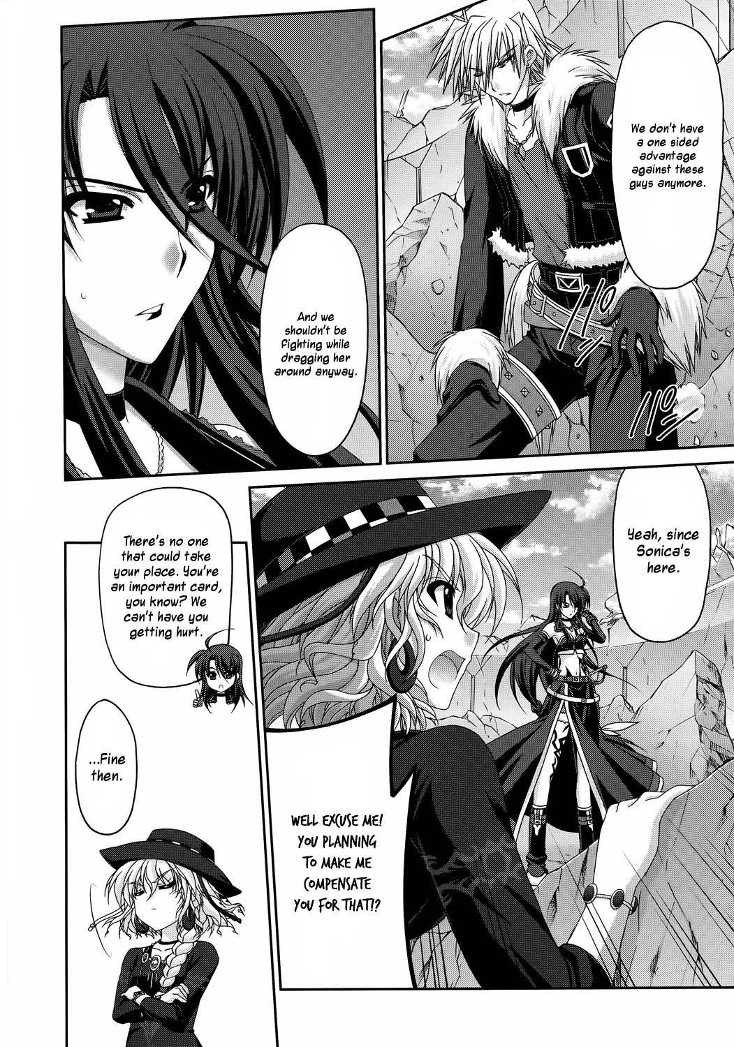 Mahou Senki Lyrical Nanoha Force Chapter 29 page 15 - Chapter 29: Record 29 - 「Get Away (III)」