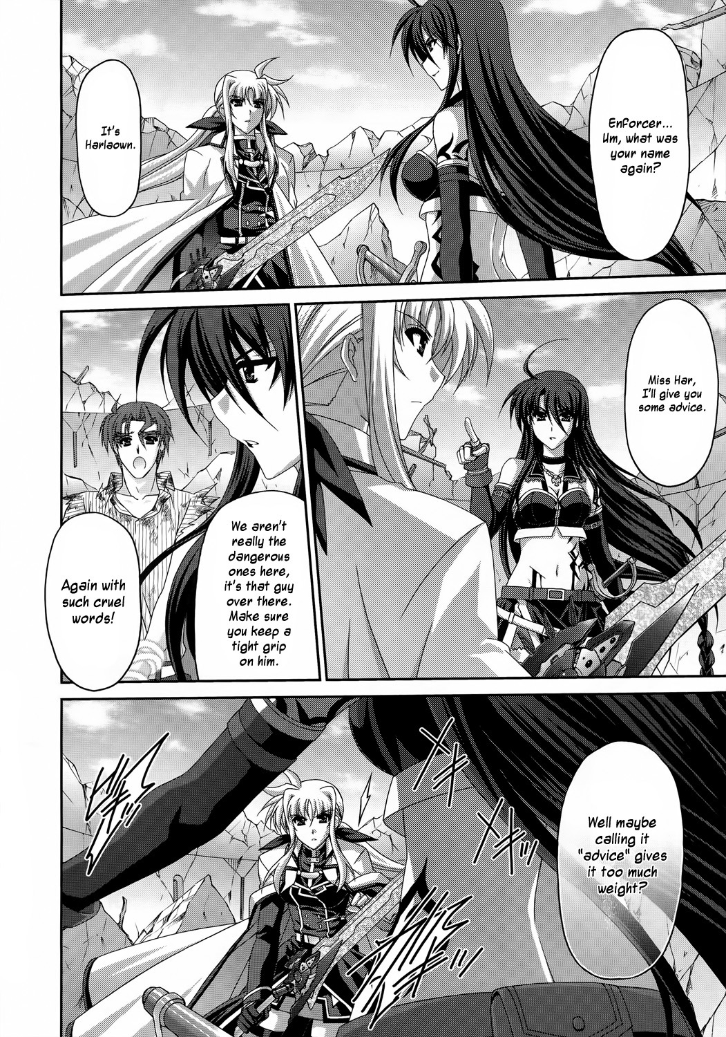 Mahou Senki Lyrical Nanoha Force Chapter 29 page 17 - Chapter 29: Record 29 - 「Get Away (III)」