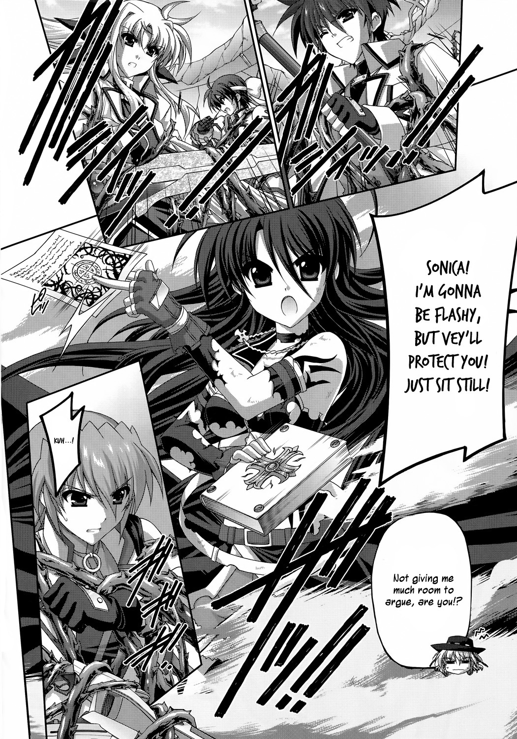 Mahou Senki Lyrical Nanoha Force Chapter 29 page 21 - Chapter 29: Record 29 - 「Get Away (III)」