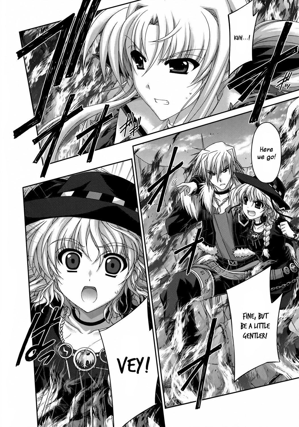 Mahou Senki Lyrical Nanoha Force Chapter 29 page 24 - Chapter 29: Record 29 - 「Get Away (III)」