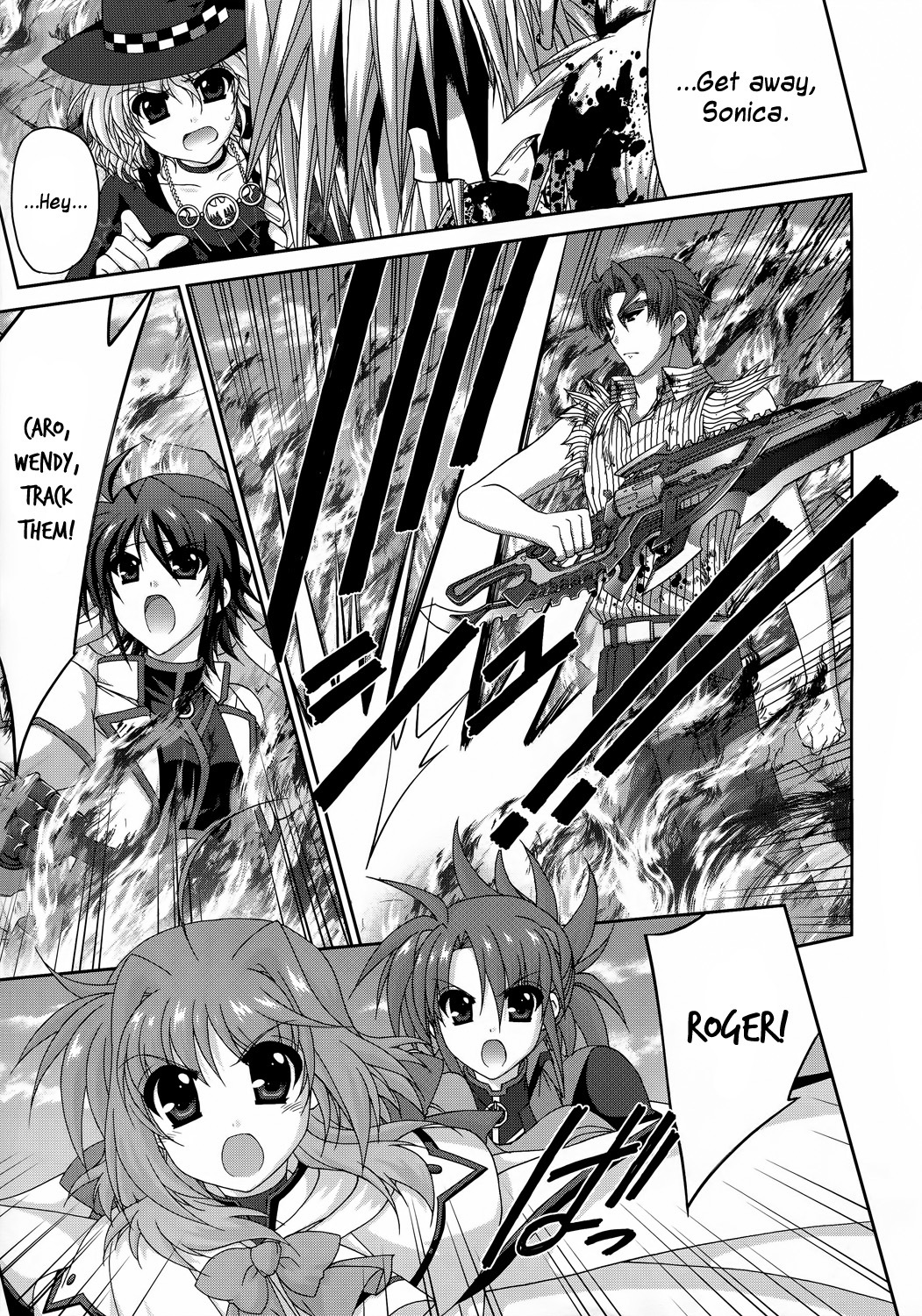 Mahou Senki Lyrical Nanoha Force Chapter 29 page 29 - Chapter 29: Record 29 - 「Get Away (III)」