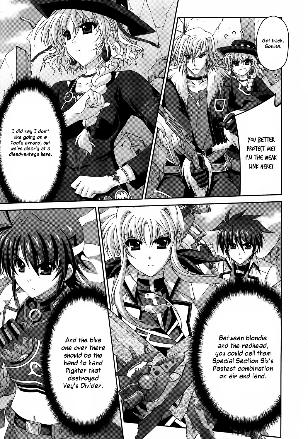 Mahou Senki Lyrical Nanoha Force Chapter 29 page 3 - Chapter 29: Record 29 - 「Get Away (III)」