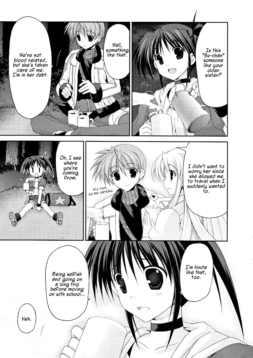 Mahou Senki Lyrical Nanoha Force Chapter 3 page 10 - Chapter 3: Record 03 - 「Hückebein」