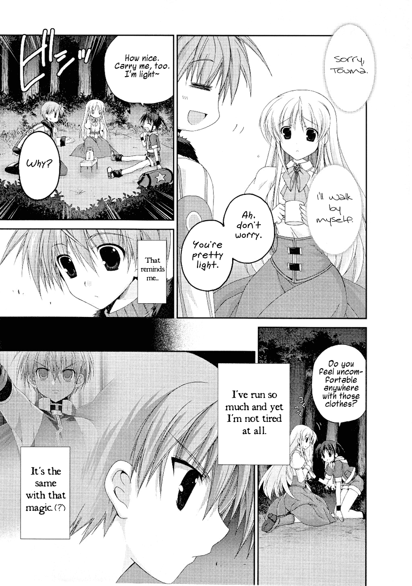 Mahou Senki Lyrical Nanoha Force Chapter 3 page 12 - Chapter 3: Record 03 - 「Hückebein」
