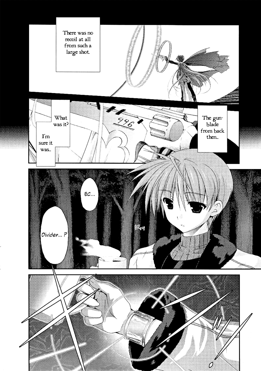 Mahou Senki Lyrical Nanoha Force Chapter 3 page 13 - Chapter 3: Record 03 - 「Hückebein」