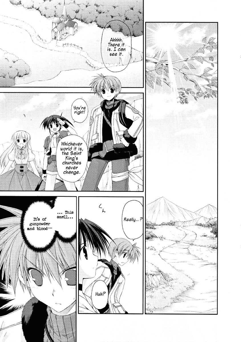 Mahou Senki Lyrical Nanoha Force Chapter 3 page 27 - Chapter 3: Record 03 - 「Hückebein」