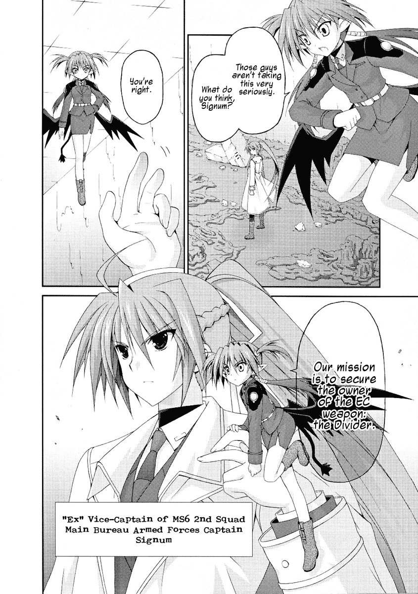 Mahou Senki Lyrical Nanoha Force Chapter 3 page 3 - Chapter 3: Record 03 - 「Hückebein」