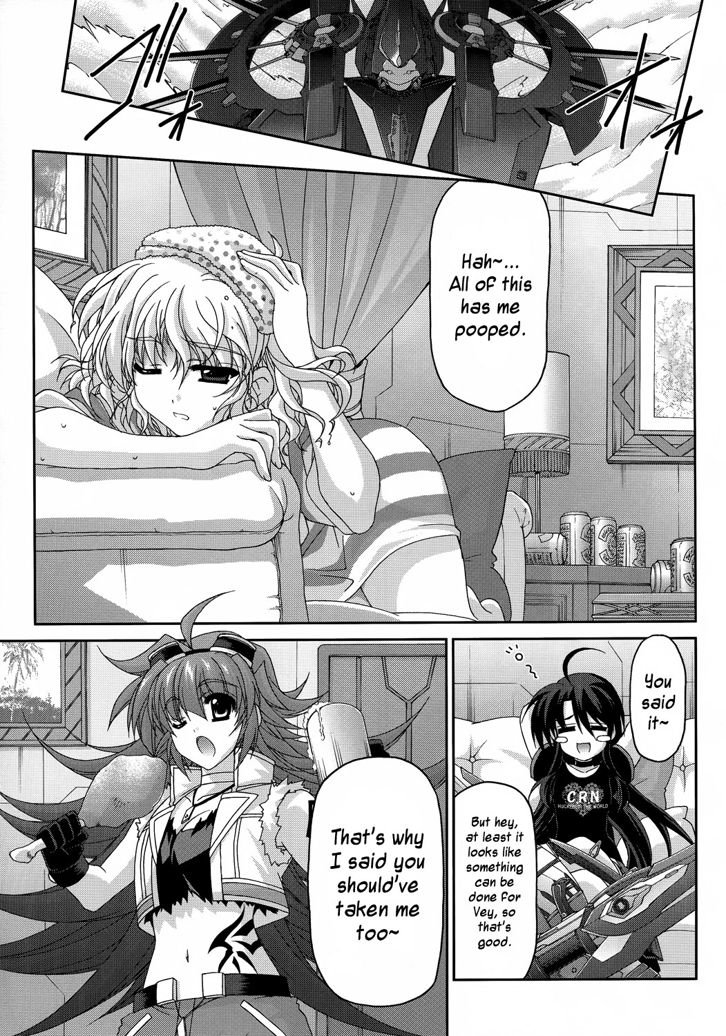Mahou Senki Lyrical Nanoha Force Chapter 30 page 13 - Chapter 30: Record 30 - 「Dominant&Rose (I)」