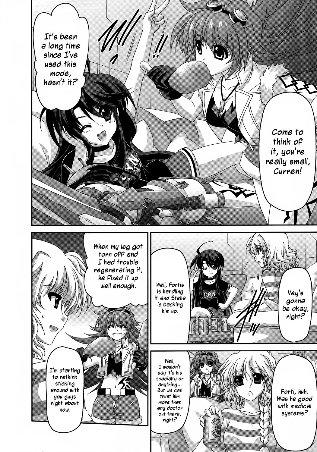 Mahou Senki Lyrical Nanoha Force Chapter 30 page 14 - Chapter 30: Record 30 - 「Dominant&Rose (I)」