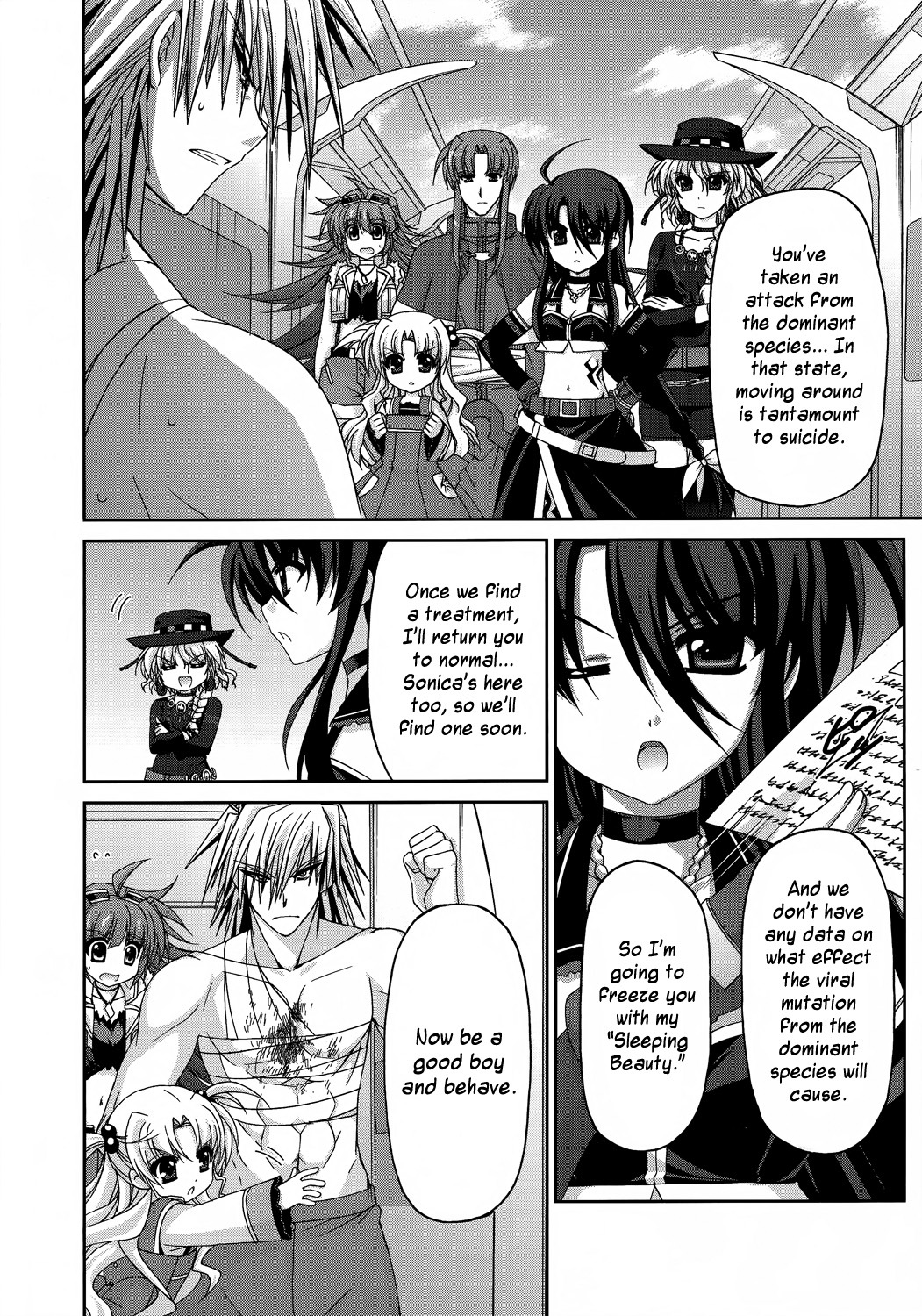 Mahou Senki Lyrical Nanoha Force Chapter 30 page 22 - Chapter 30: Record 30 - 「Dominant&Rose (I)」