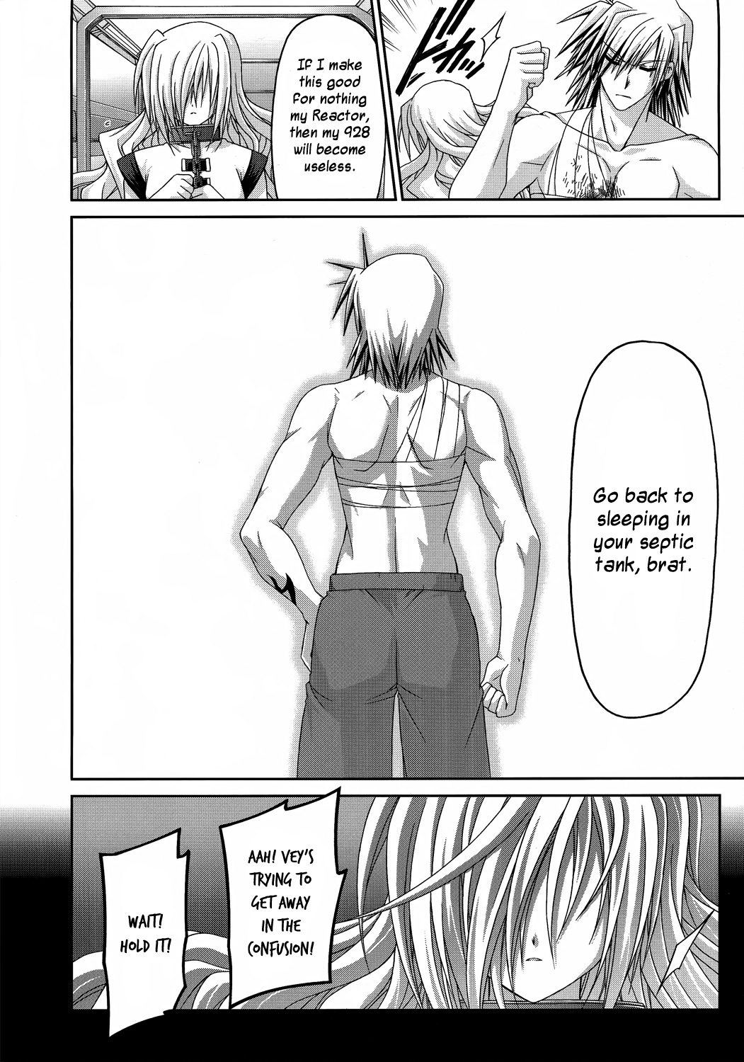 Mahou Senki Lyrical Nanoha Force Chapter 30 page 26 - Chapter 30: Record 30 - 「Dominant&Rose (I)」