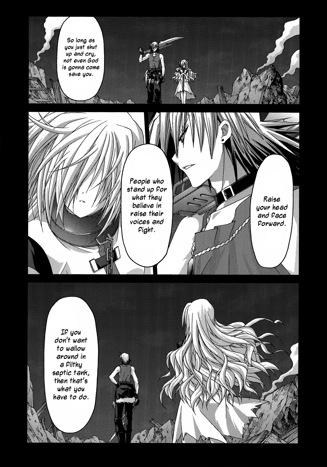 Mahou Senki Lyrical Nanoha Force Chapter 30 page 27 - Chapter 30: Record 30 - 「Dominant&Rose (I)」