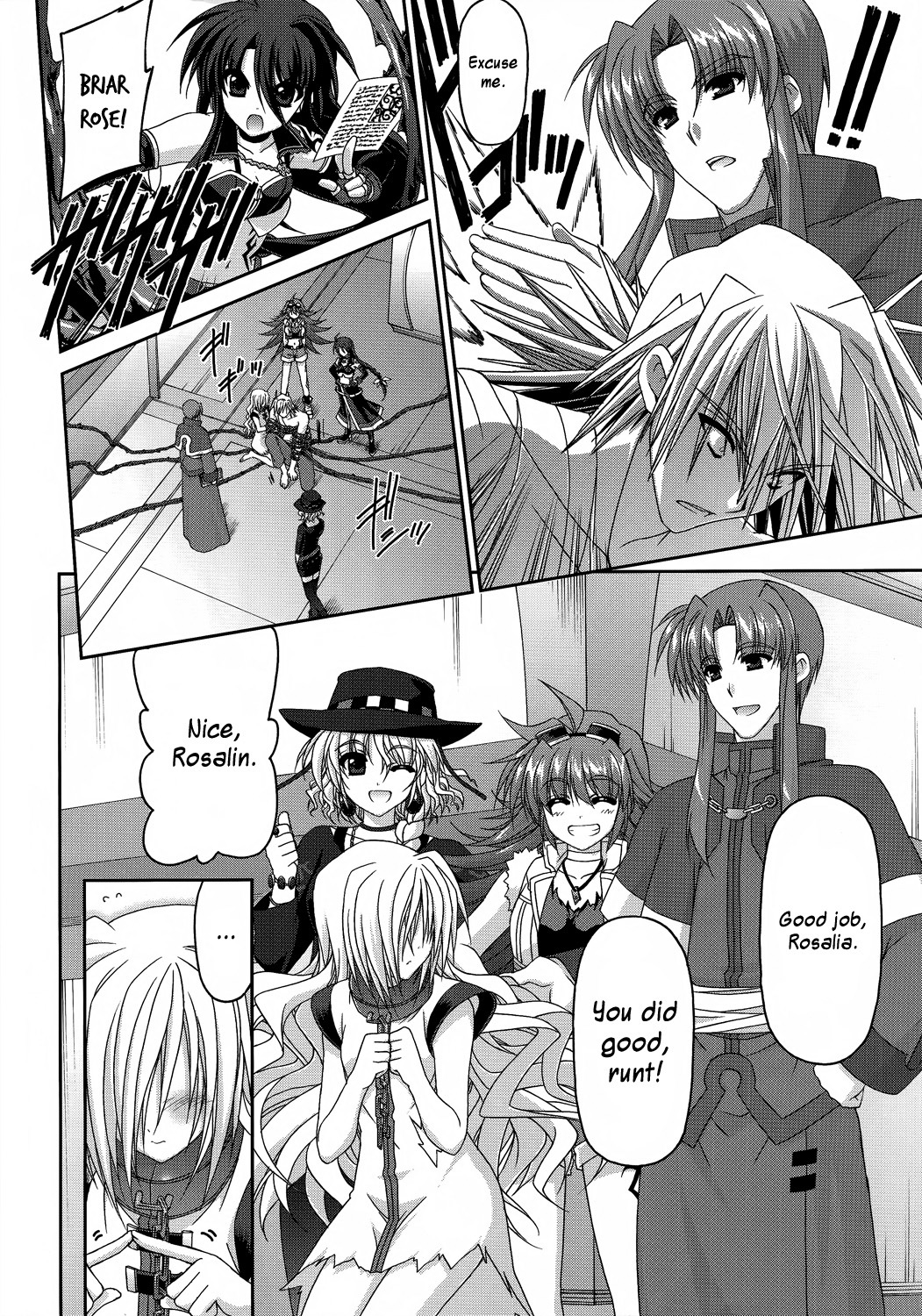 Mahou Senki Lyrical Nanoha Force Chapter 30 page 29 - Chapter 30: Record 30 - 「Dominant&Rose (I)」
