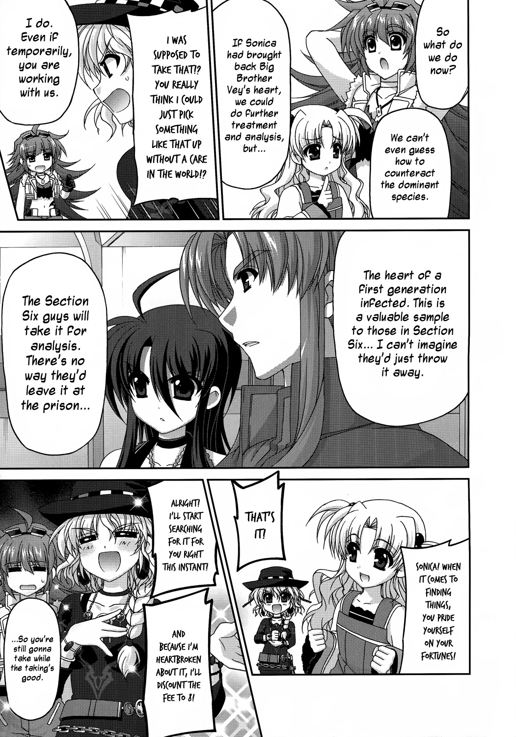 Mahou Senki Lyrical Nanoha Force Chapter 30 page 30 - Chapter 30: Record 30 - 「Dominant&Rose (I)」