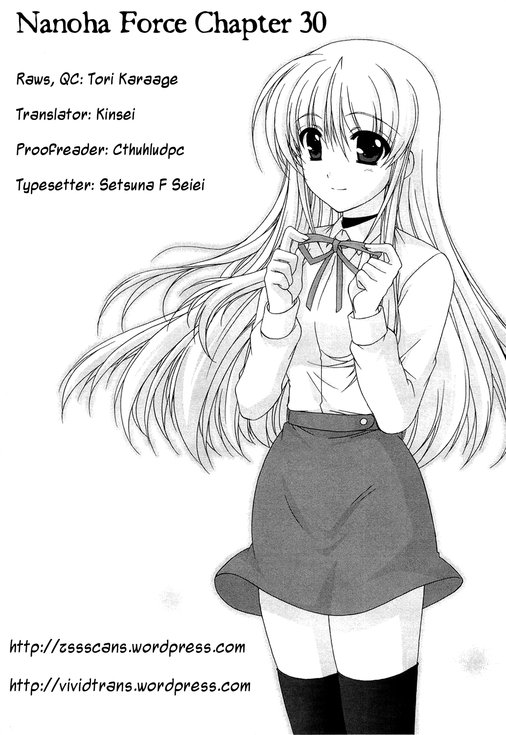 Mahou Senki Lyrical Nanoha Force Chapter 30 page 32 - Chapter 30: Record 30 - 「Dominant&Rose (I)」