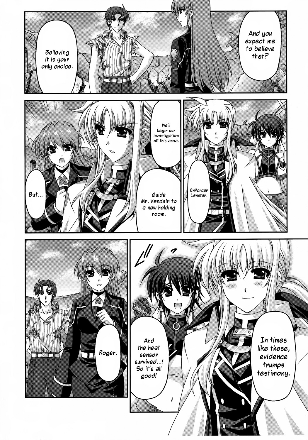 Mahou Senki Lyrical Nanoha Force Chapter 30 page 6 - Chapter 30: Record 30 - 「Dominant&Rose (I)」