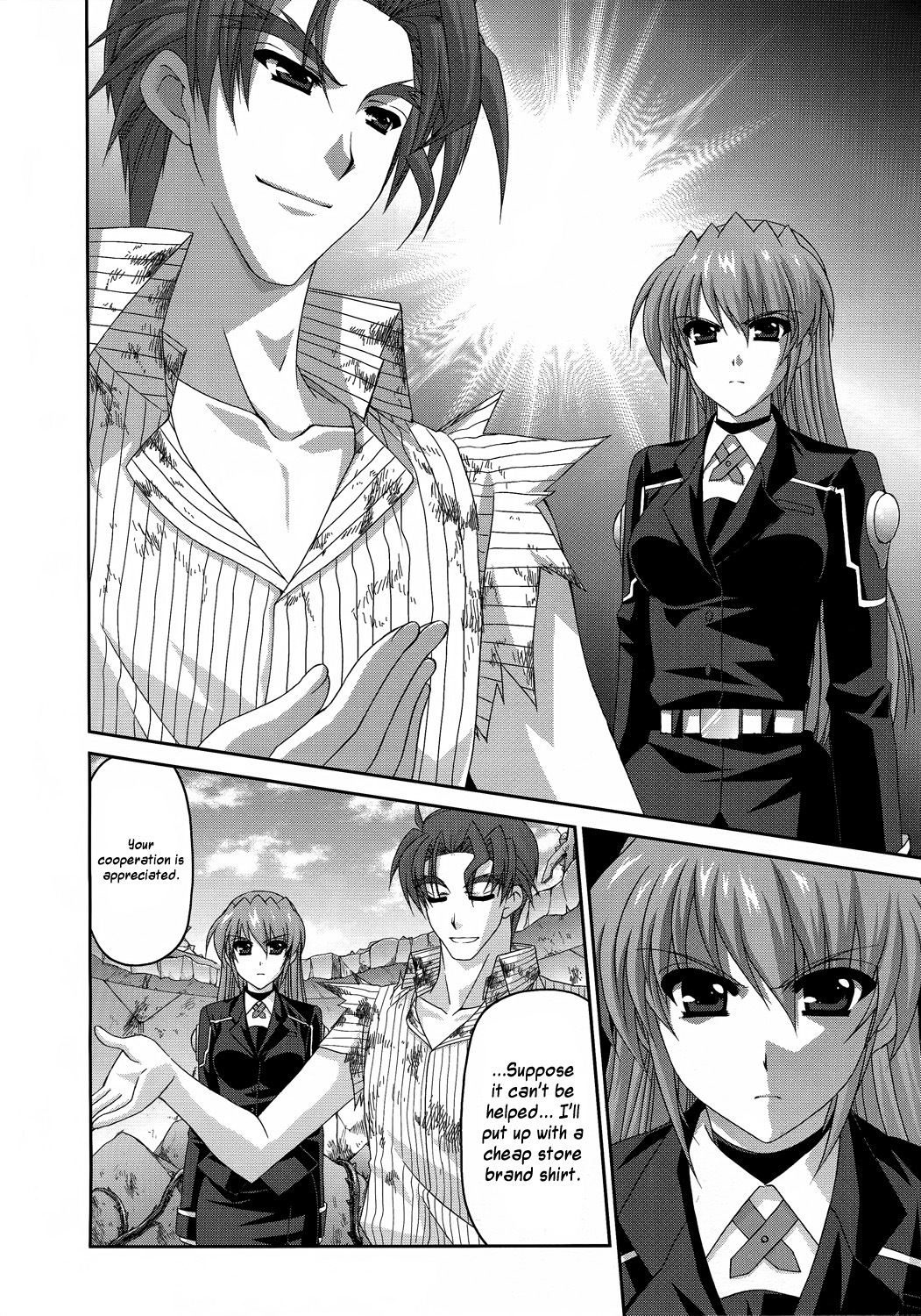 Mahou Senki Lyrical Nanoha Force Chapter 30 page 8 - Chapter 30: Record 30 - 「Dominant&Rose (I)」