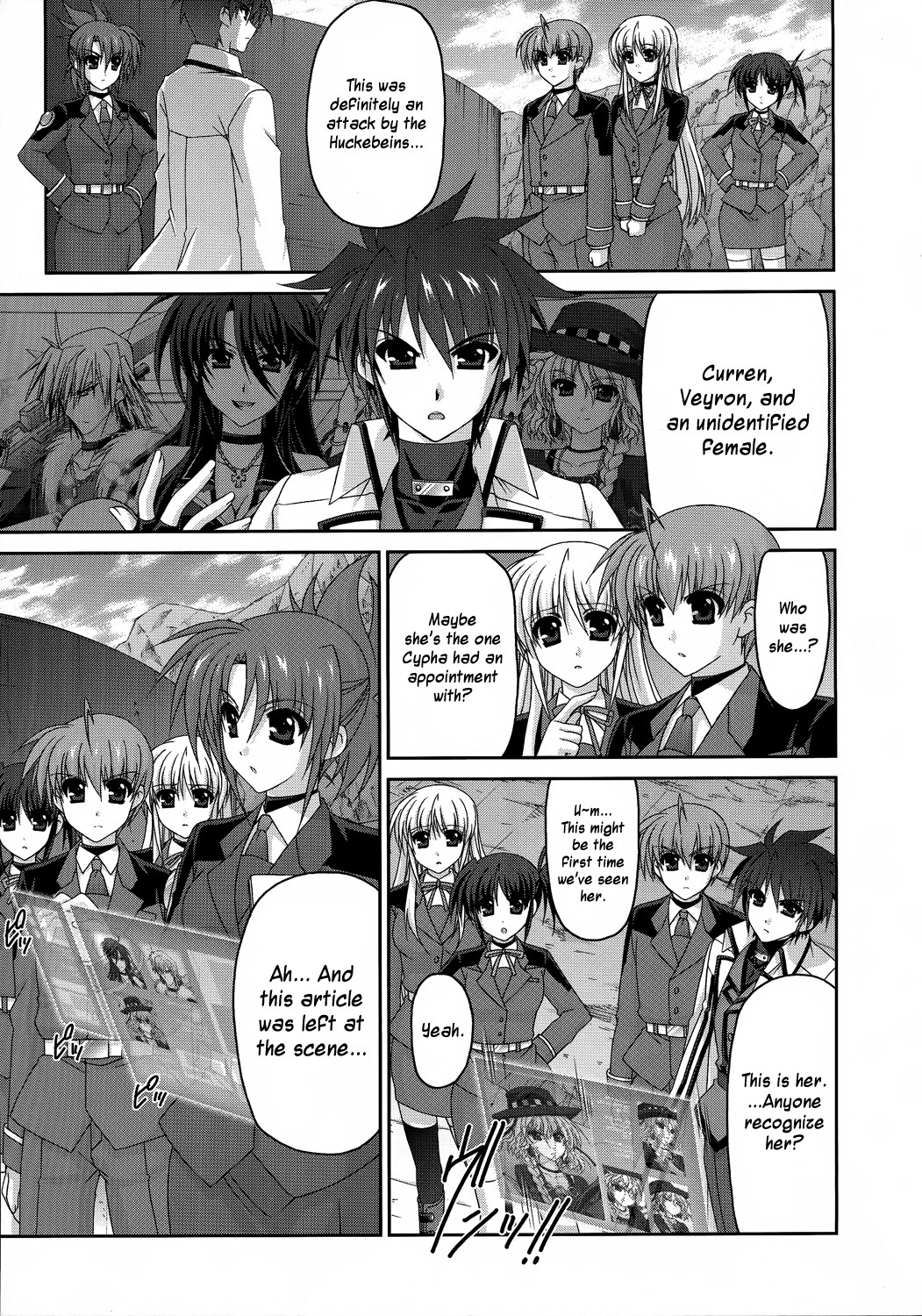 Mahou Senki Lyrical Nanoha Force Chapter 30 page 9 - Chapter 30: Record 30 - 「Dominant&Rose (I)」