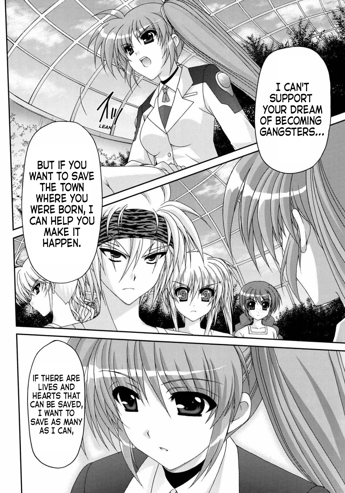 Mahou Senki Lyrical Nanoha Force Chapter 31 page 10 - Chapter 31: Record 31 - 「Dominant&Rose (II)」