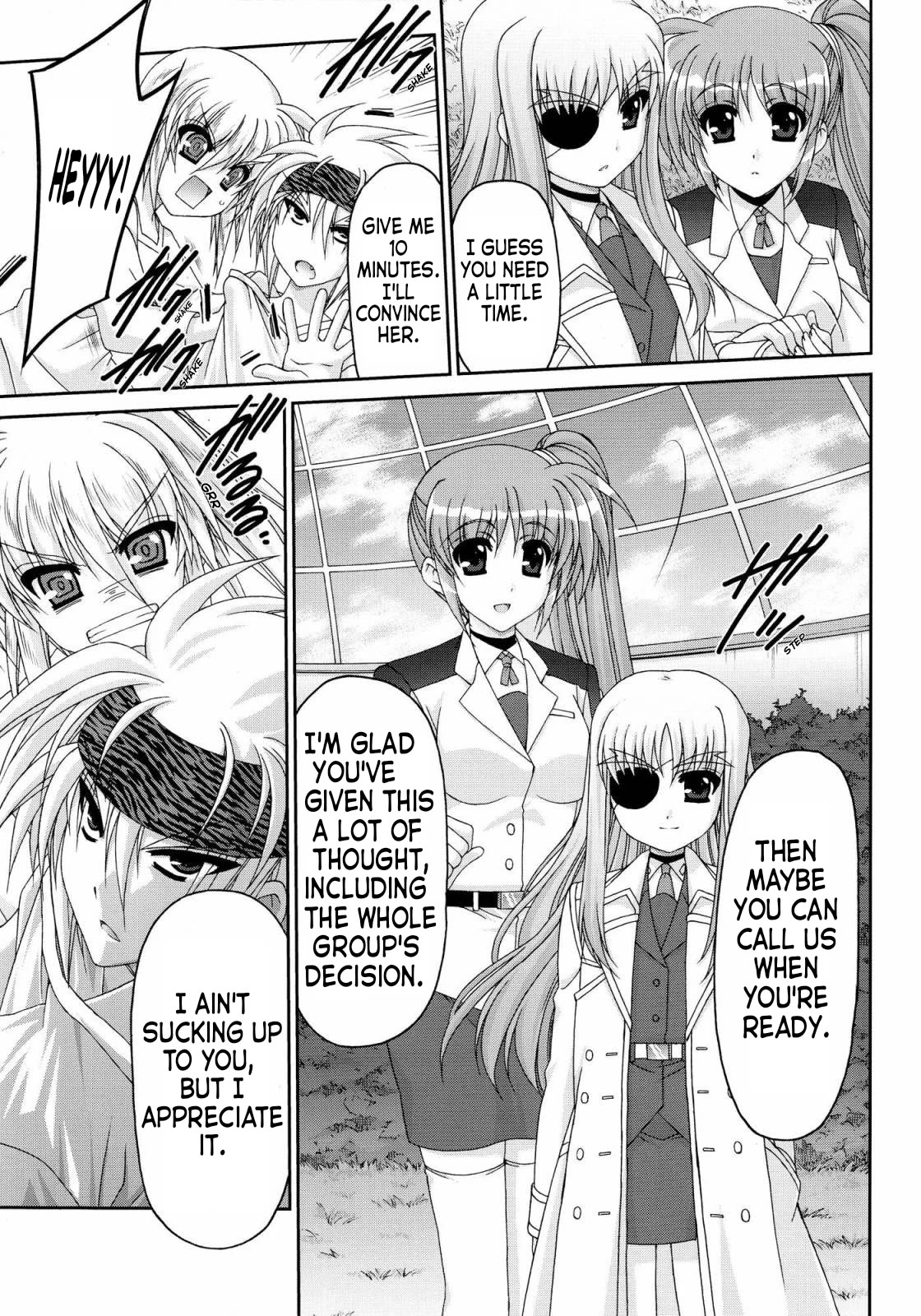 Mahou Senki Lyrical Nanoha Force Chapter 31 page 15 - Chapter 31: Record 31 - 「Dominant&Rose (II)」