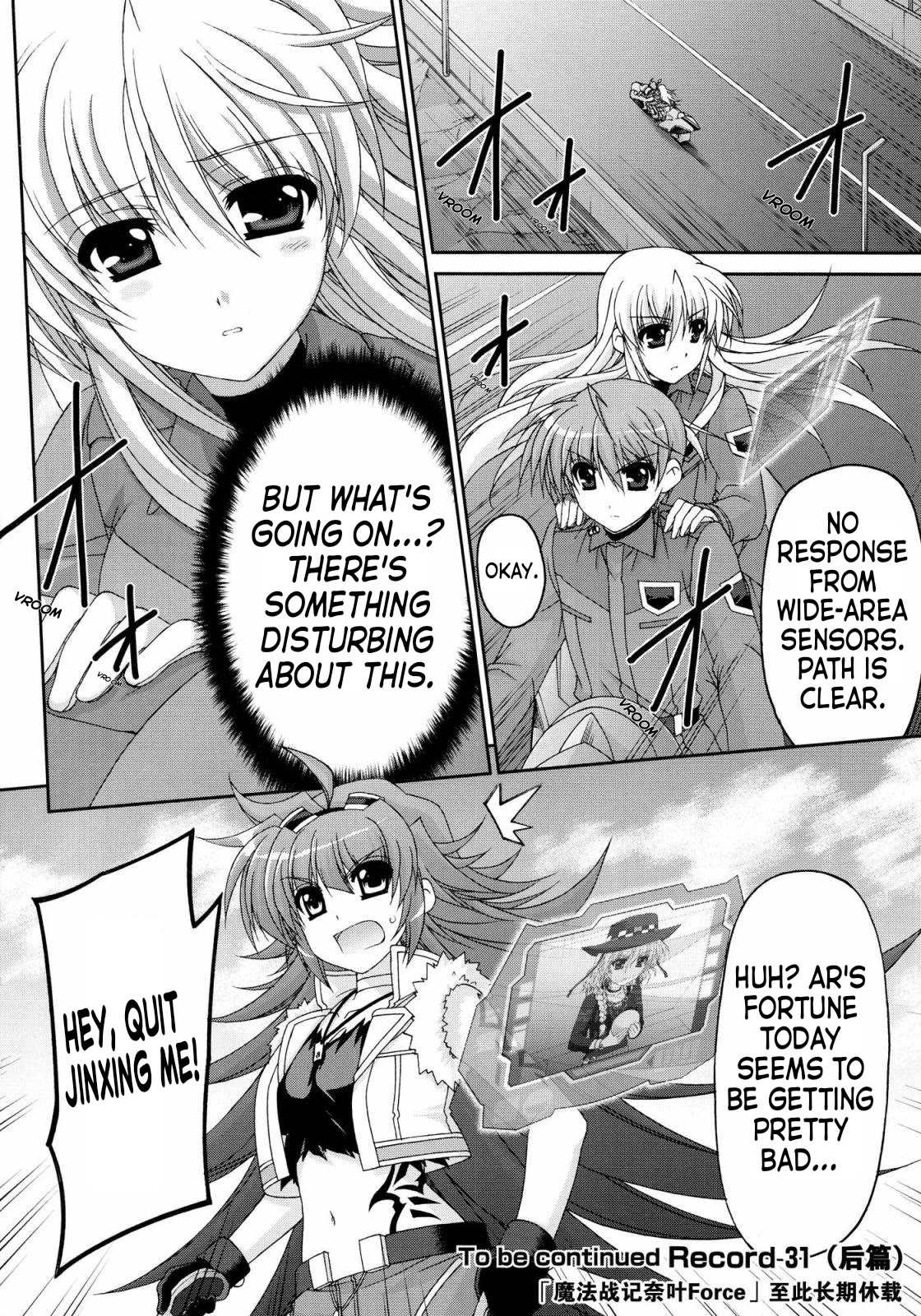 Mahou Senki Lyrical Nanoha Force Chapter 31 page 16 - Chapter 31: Record 31 - 「Dominant&Rose (II)」