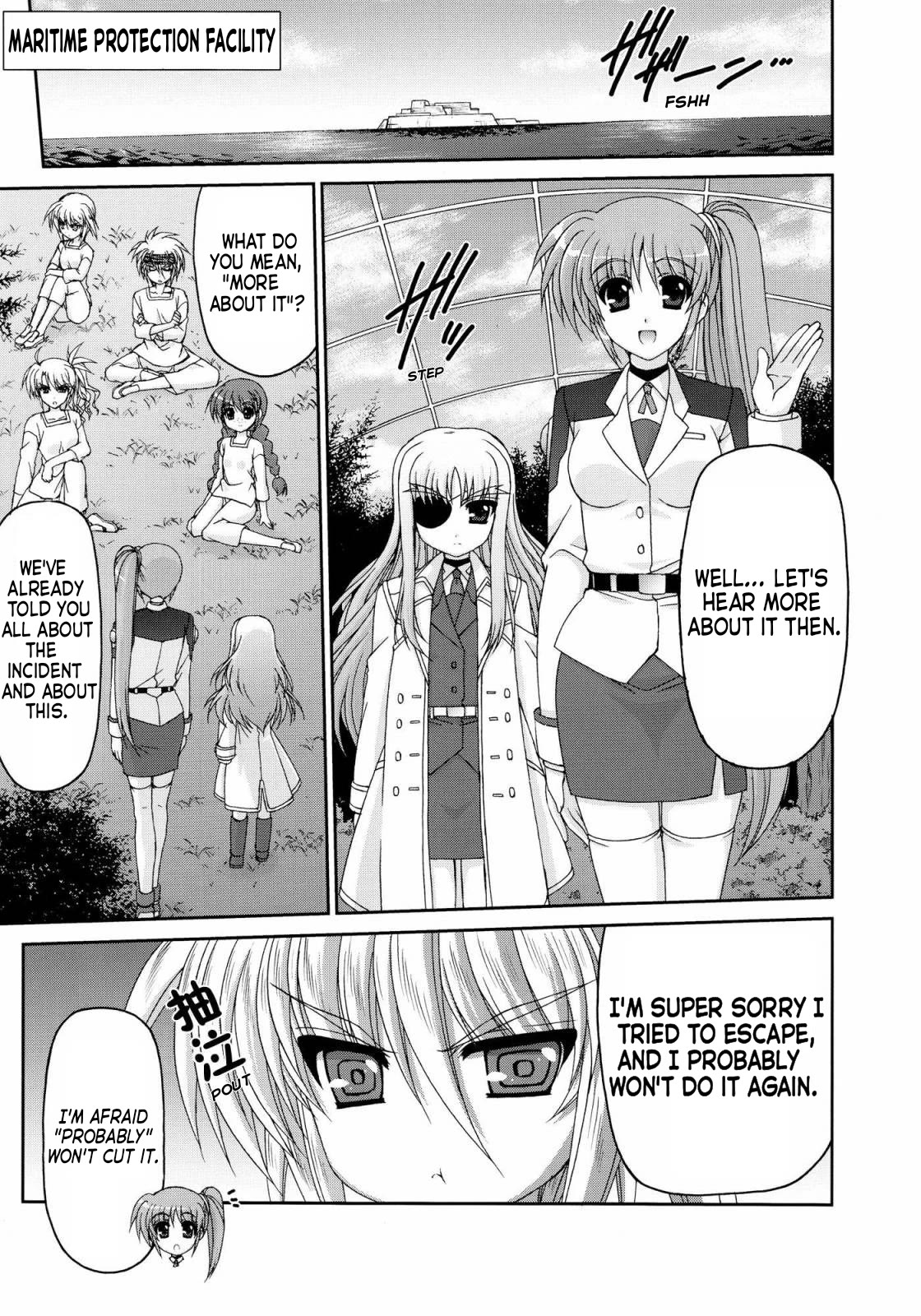 Mahou Senki Lyrical Nanoha Force Chapter 31 page 5 - Chapter 31: Record 31 - 「Dominant&Rose (II)」