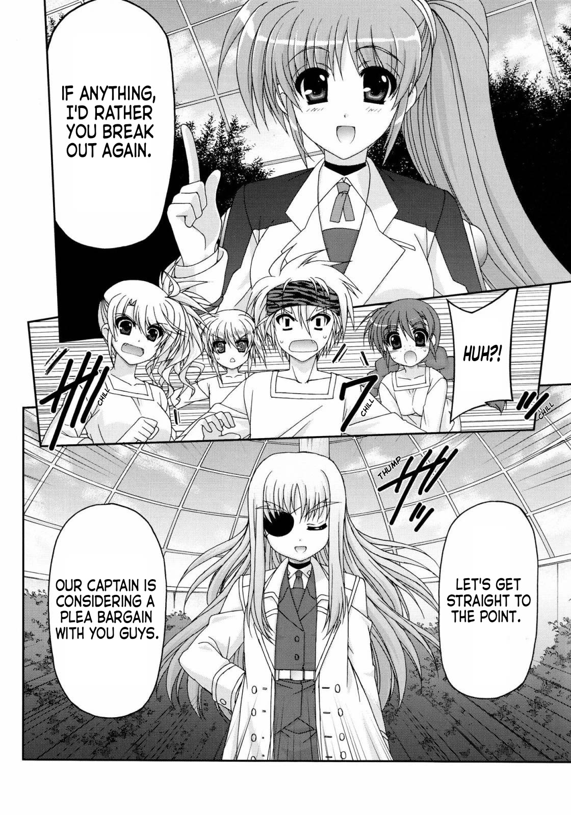 Mahou Senki Lyrical Nanoha Force Chapter 31 page 6 - Chapter 31: Record 31 - 「Dominant&Rose (II)」