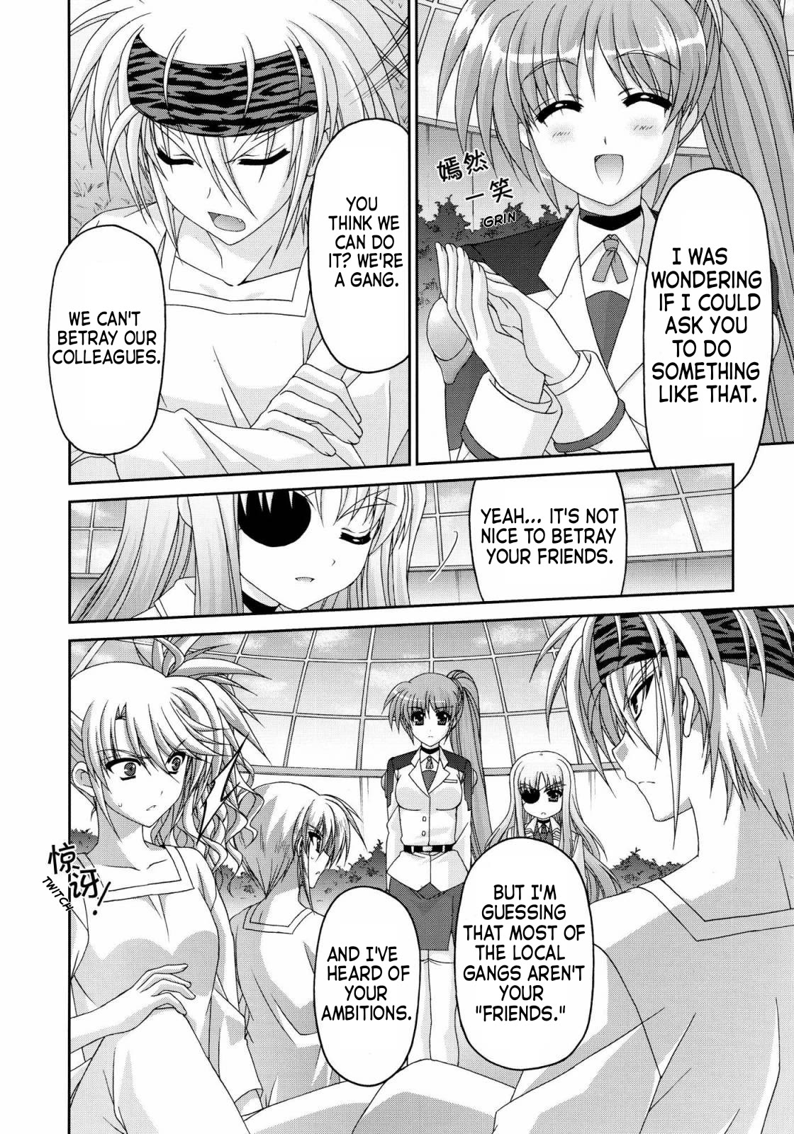 Mahou Senki Lyrical Nanoha Force Chapter 31 page 8 - Chapter 31: Record 31 - 「Dominant&Rose (II)」