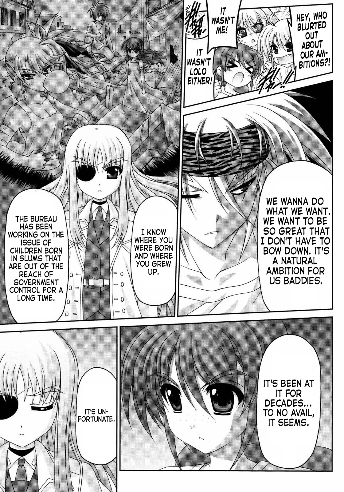 Mahou Senki Lyrical Nanoha Force Chapter 31 page 9 - Chapter 31: Record 31 - 「Dominant&Rose (II)」