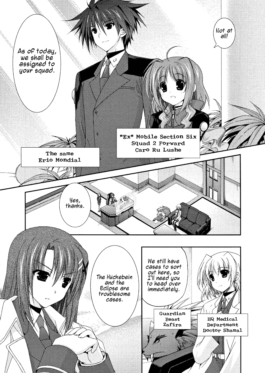 Mahou Senki Lyrical Nanoha Force Chapter 4 page 27 - Chapter 4: Record 04 - 「Eclipse」