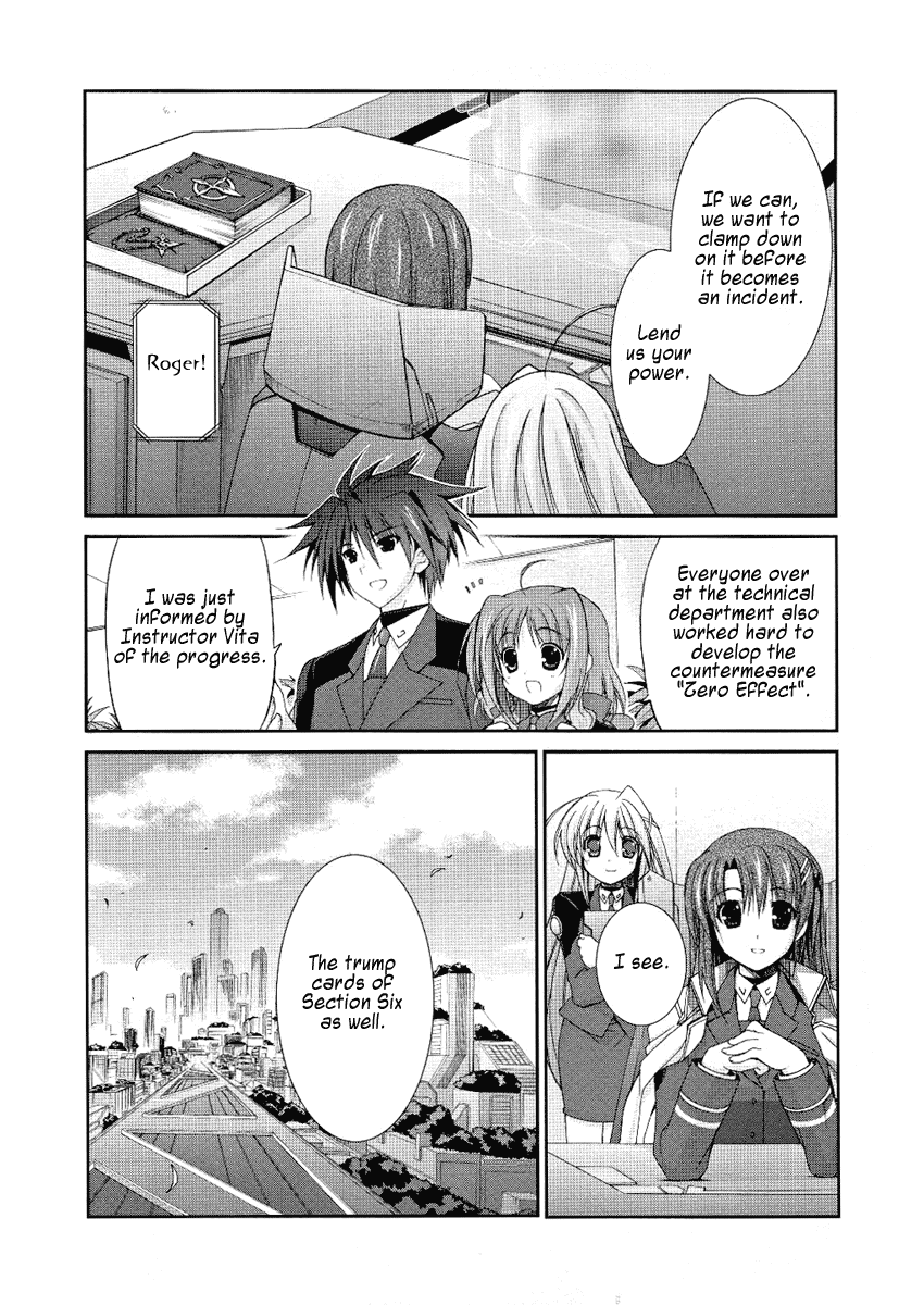 Mahou Senki Lyrical Nanoha Force Chapter 4 page 28 - Chapter 4: Record 04 - 「Eclipse」